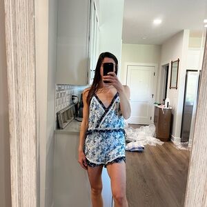 Saylor Bobbi Floral Romper Jumpsuit S